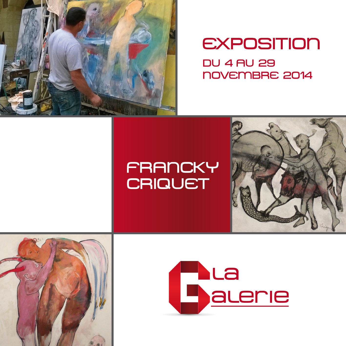 Exposition Francky Criquet - La Galerie Valérie Eymeric